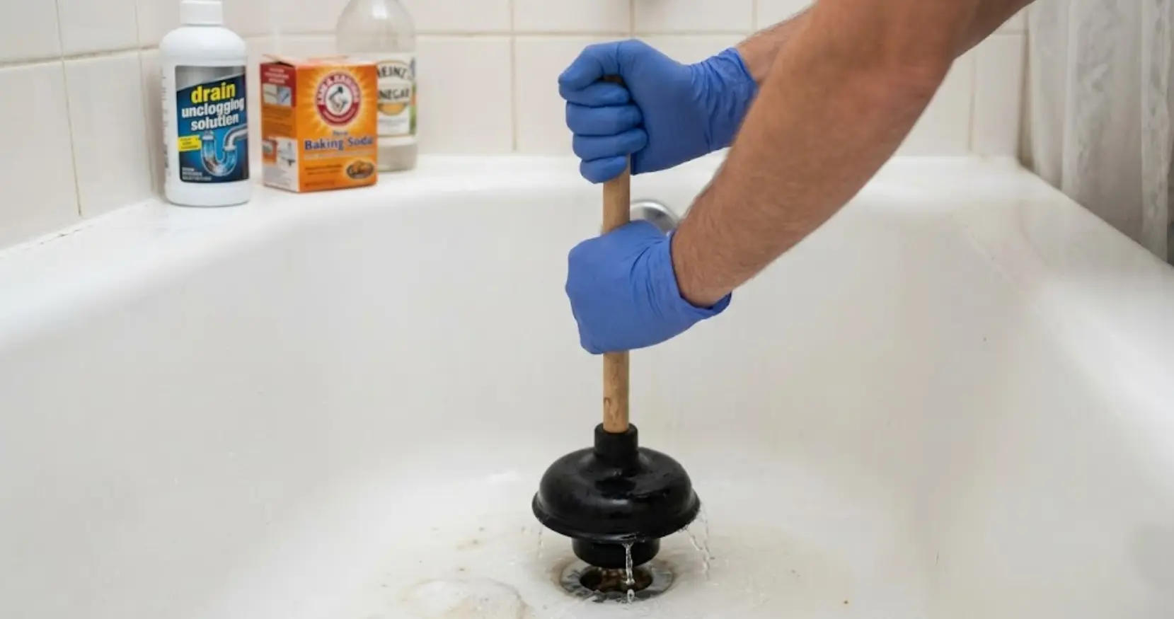 Baignoire Bouchée : Comment la Déboucher Facilement ?