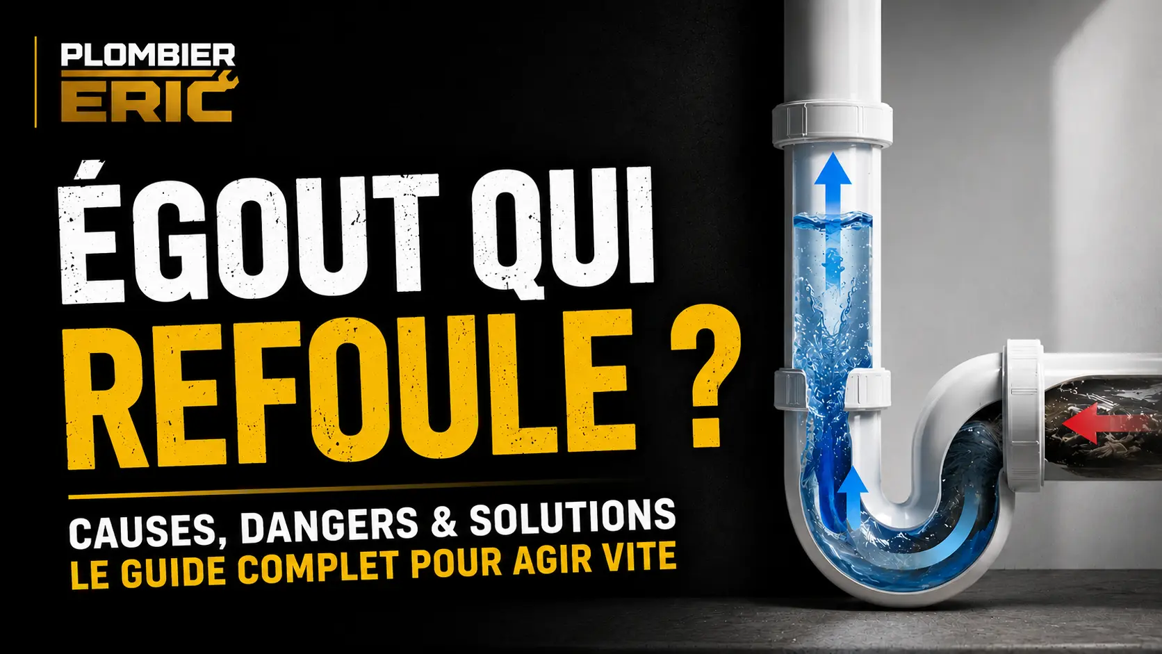 Égout qui Refoule : Causes, Dangers et Intervention d'Urgence en Wallonie