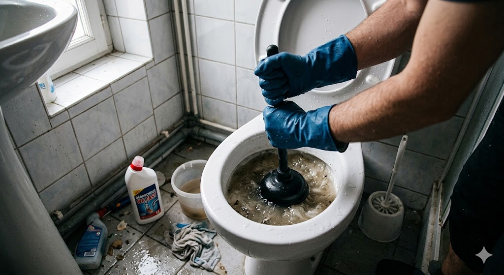 Opération Débouchage WC